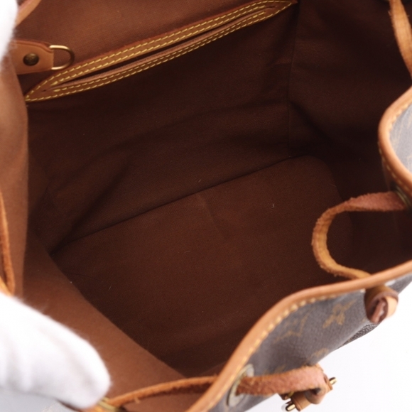 Louis Vuitton Montsouris MM Monogram Backpack Rucksack Brown - Picture 2 of 8
